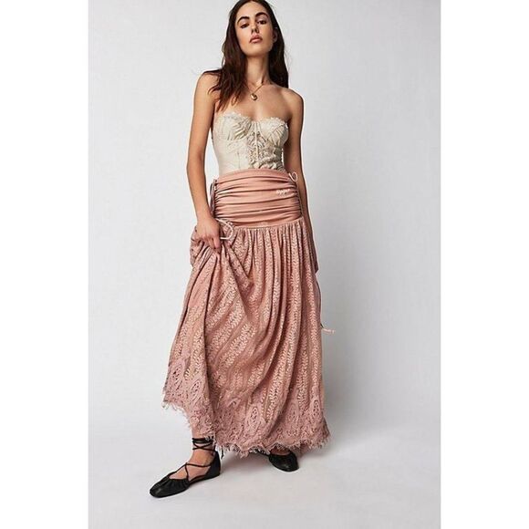 Free People Rosie Plains Convertible Skirt Size S - Picture 2 of 8